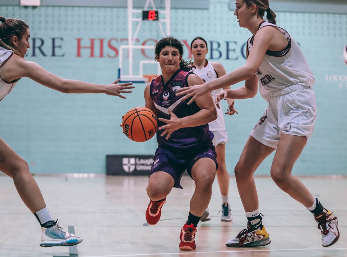 Loughborough's Alia El Shabrawy (Loughborough Basketball)