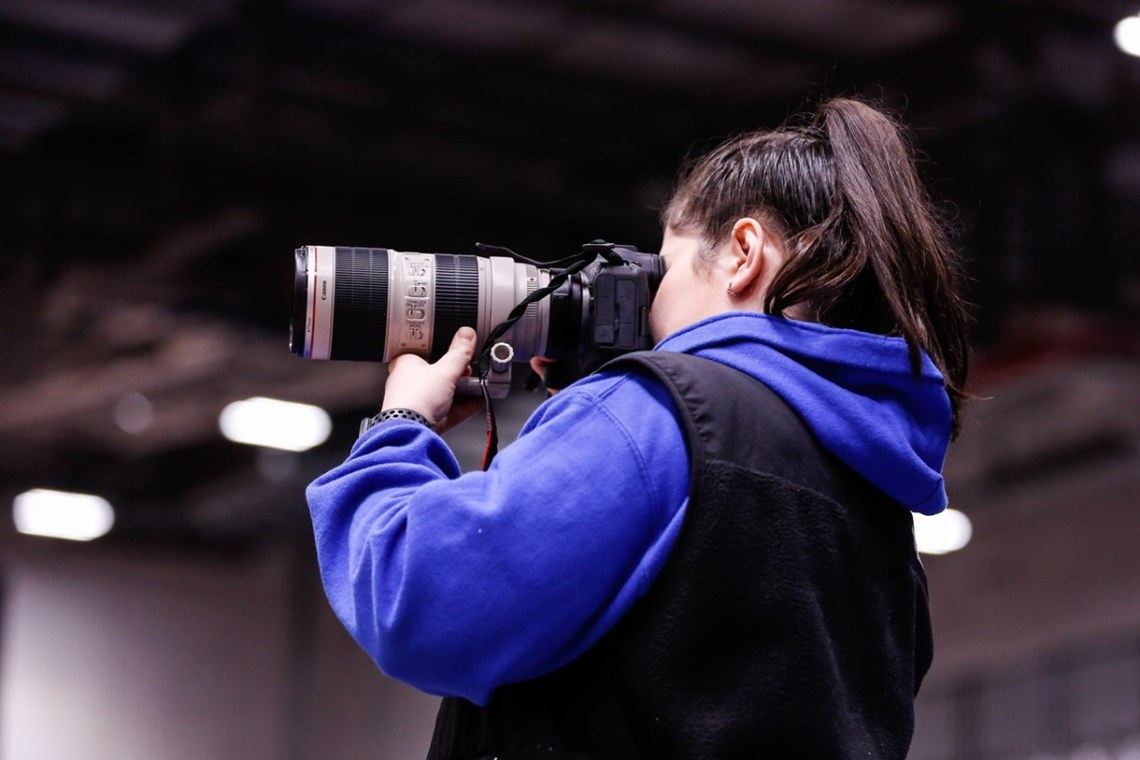 Photograph of Derby Trailblazers Head of Content Lauren Hunt-Newham